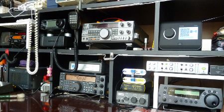 ham radio shack