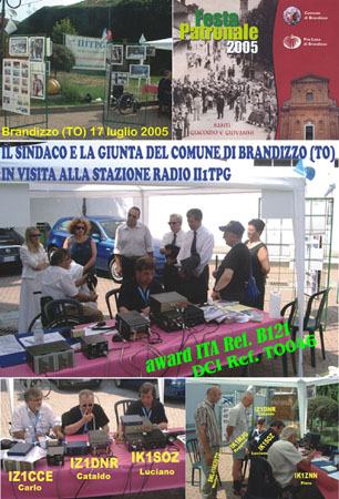 II1TPG, Brandizzo 17 luglio 2005