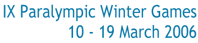 IX Paralympic Winter Games Torino 2006